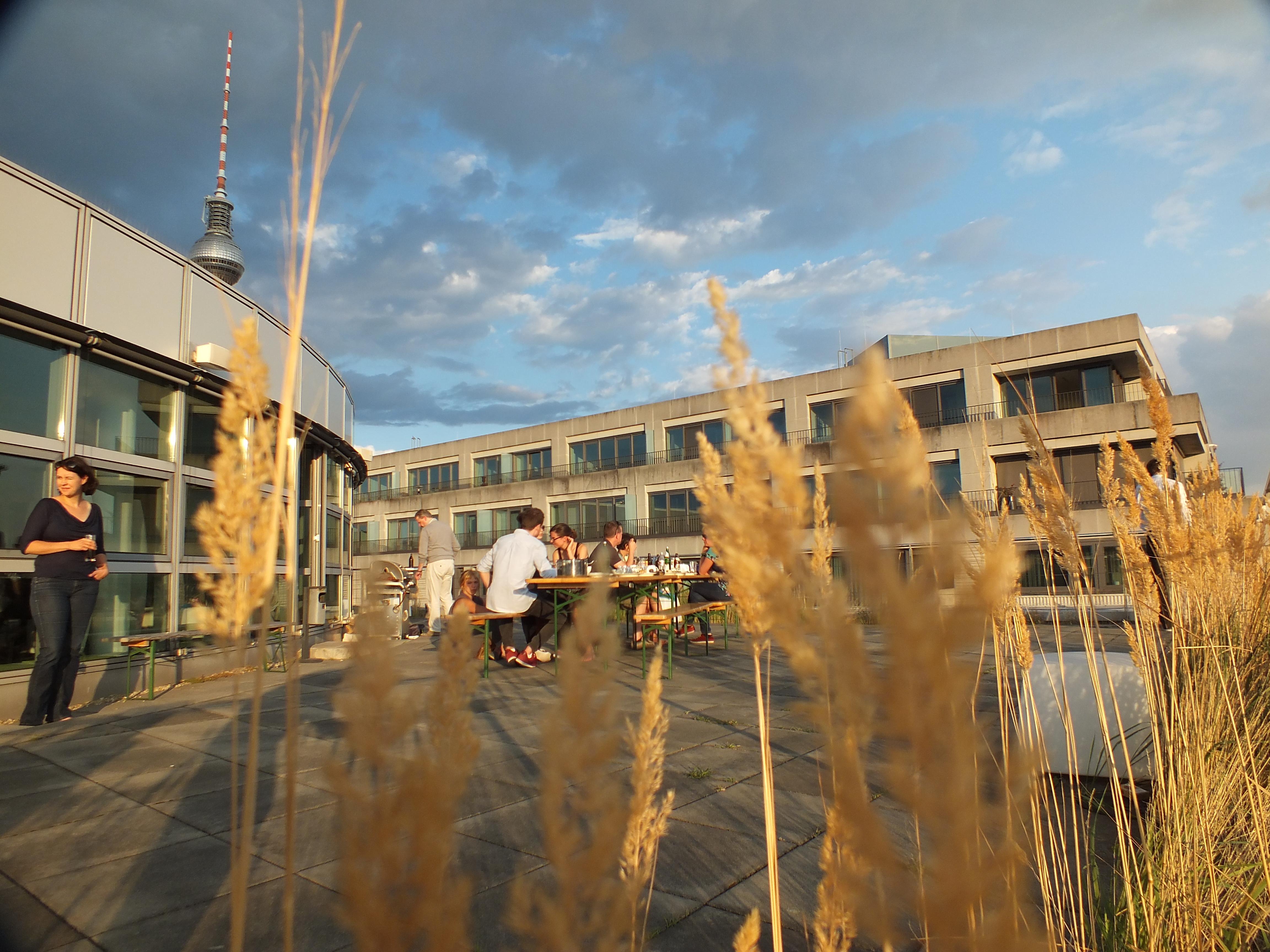 Terrasse abends