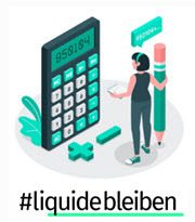 Wir bleiben liquide