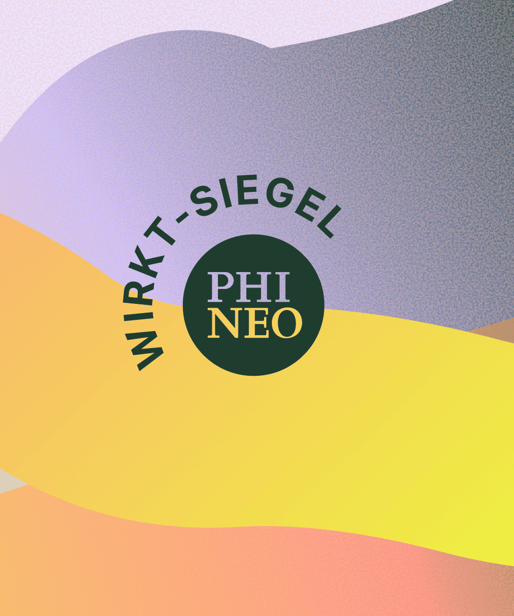 Das PHINEO-Wirkt-Siegel Visual Signet